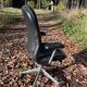 Herman Miller leather armchair