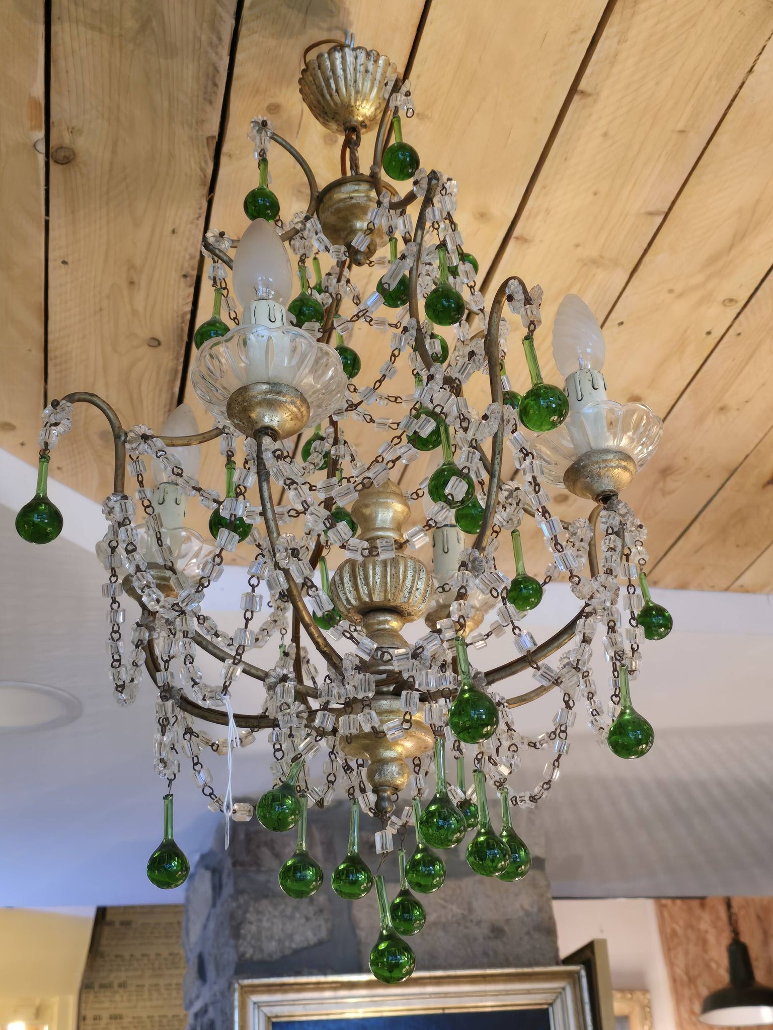 Lustre cage