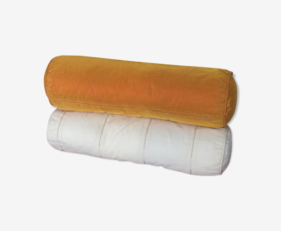 Lot de deux coussins traversins