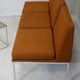 Ensemble de 10 chauffeuses de Louis Baillon, édition Planforms formant canapé modulable, circa 1950