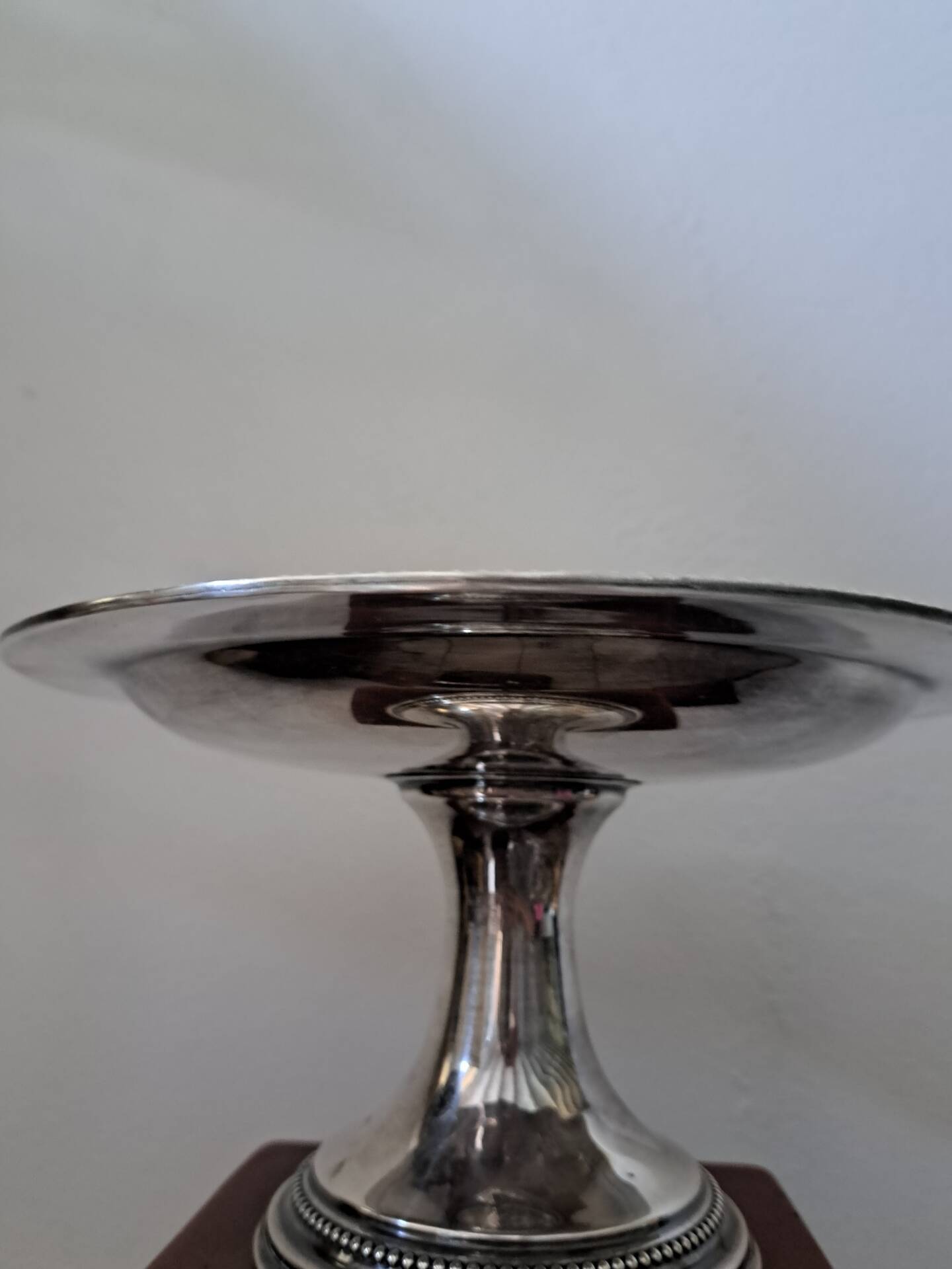 Silver-plated cup. Vintage.