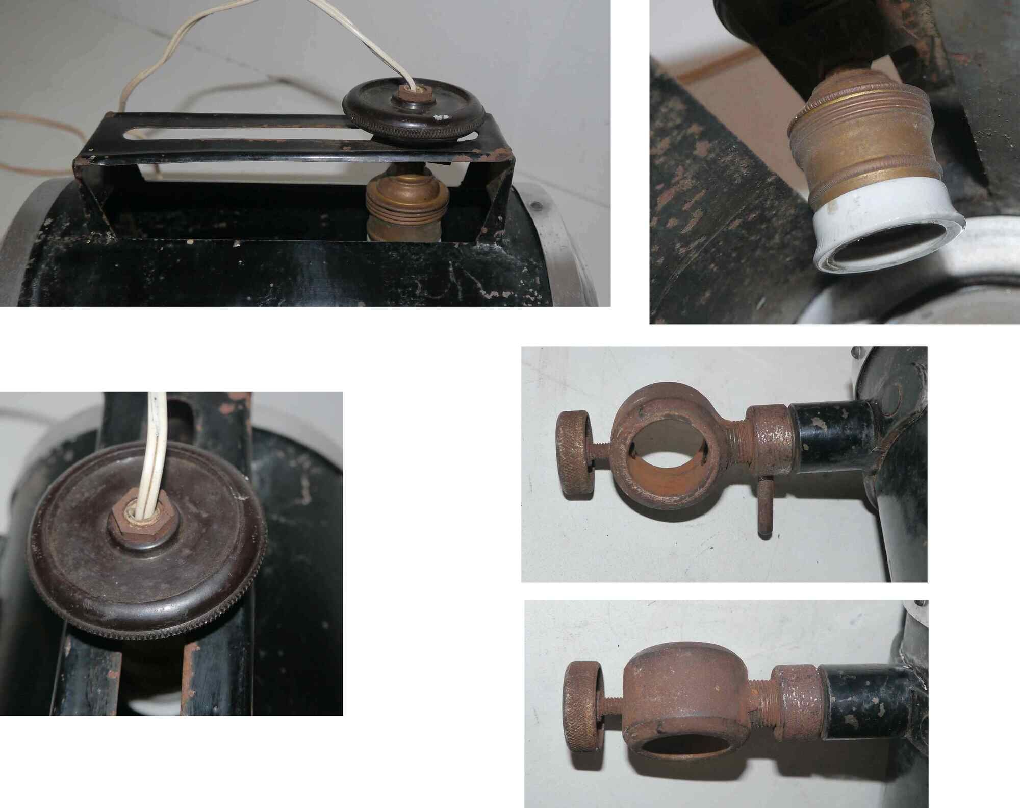 Old theater projector or metal and aluminum cinema – ref # 2
