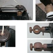 Ancien  projecteur de théâtre ou cinéma métal et aluminium