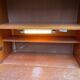 Vintage Scandinavian oak secretary desk, 1950s