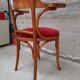 Ancien fauteuil Thonet bois courbé 1950