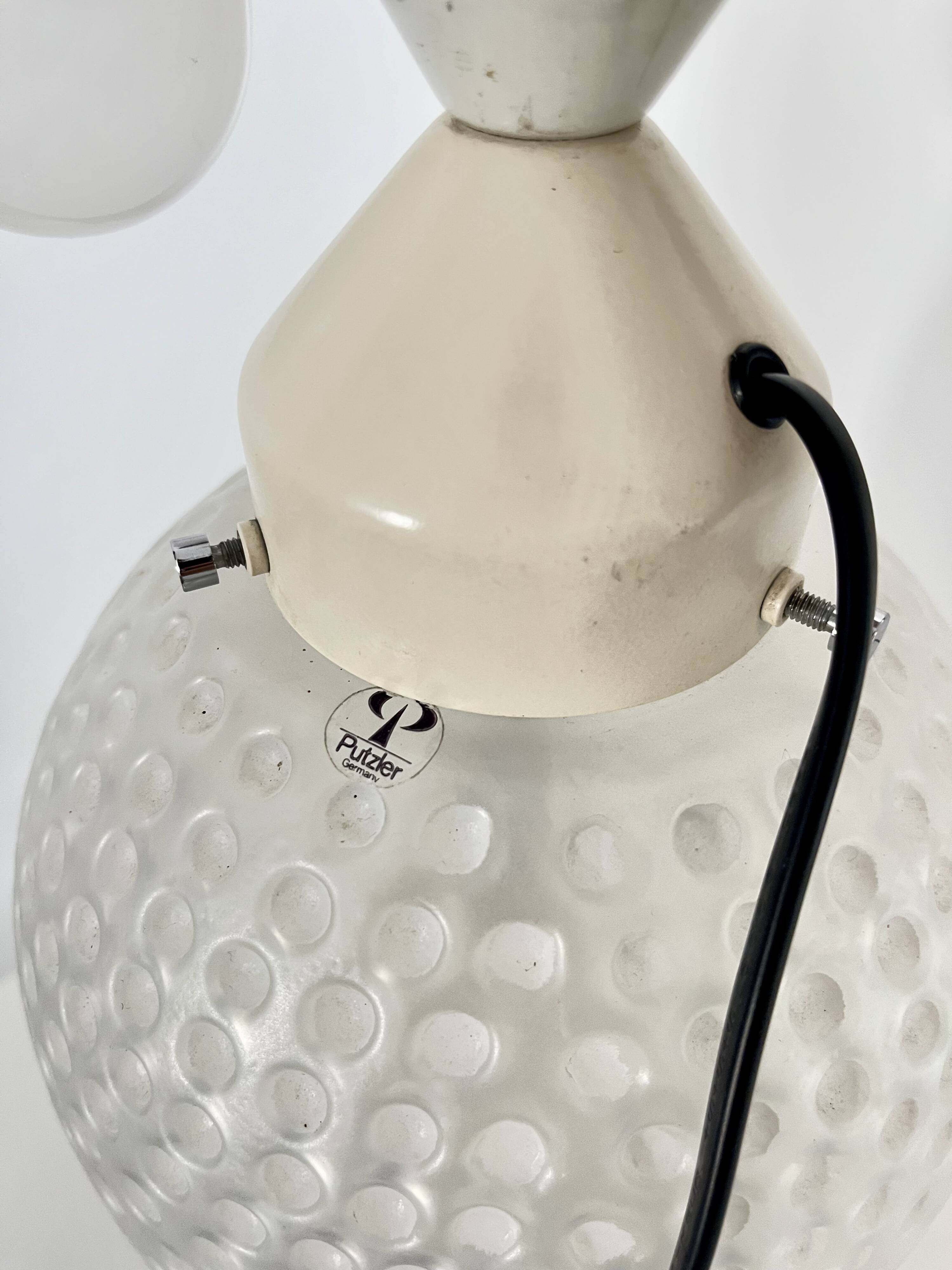 Vintage Peill & Putzler Table Lamp • 1970s German Mid-Century Lighting