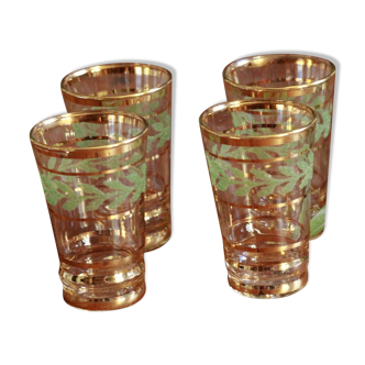 Set of antique glasses