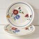 Lot 4 plates old dessert Lunéville Art Nouveau
