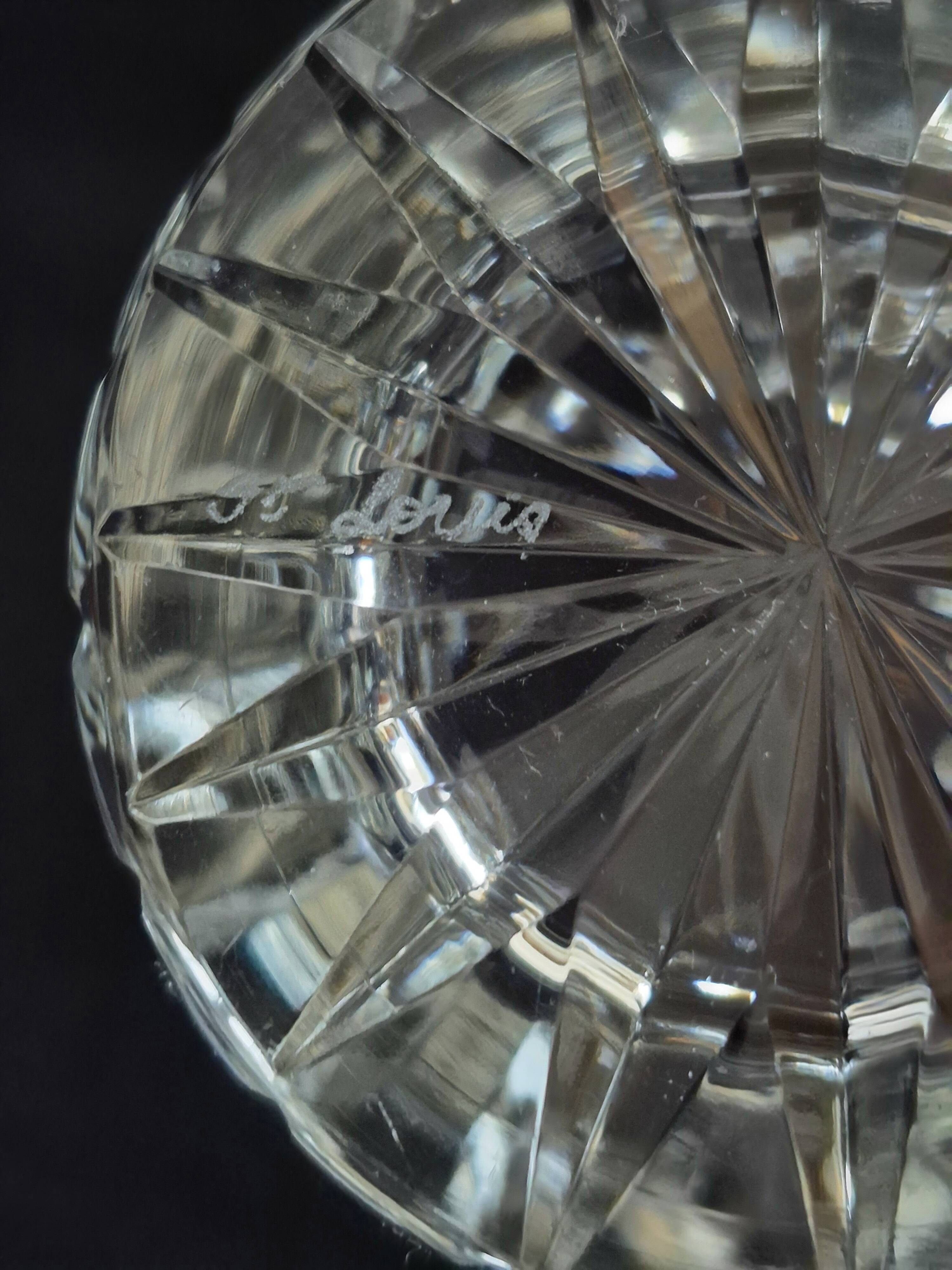 Saint Louis Manhattan A558 crystal ice bucket