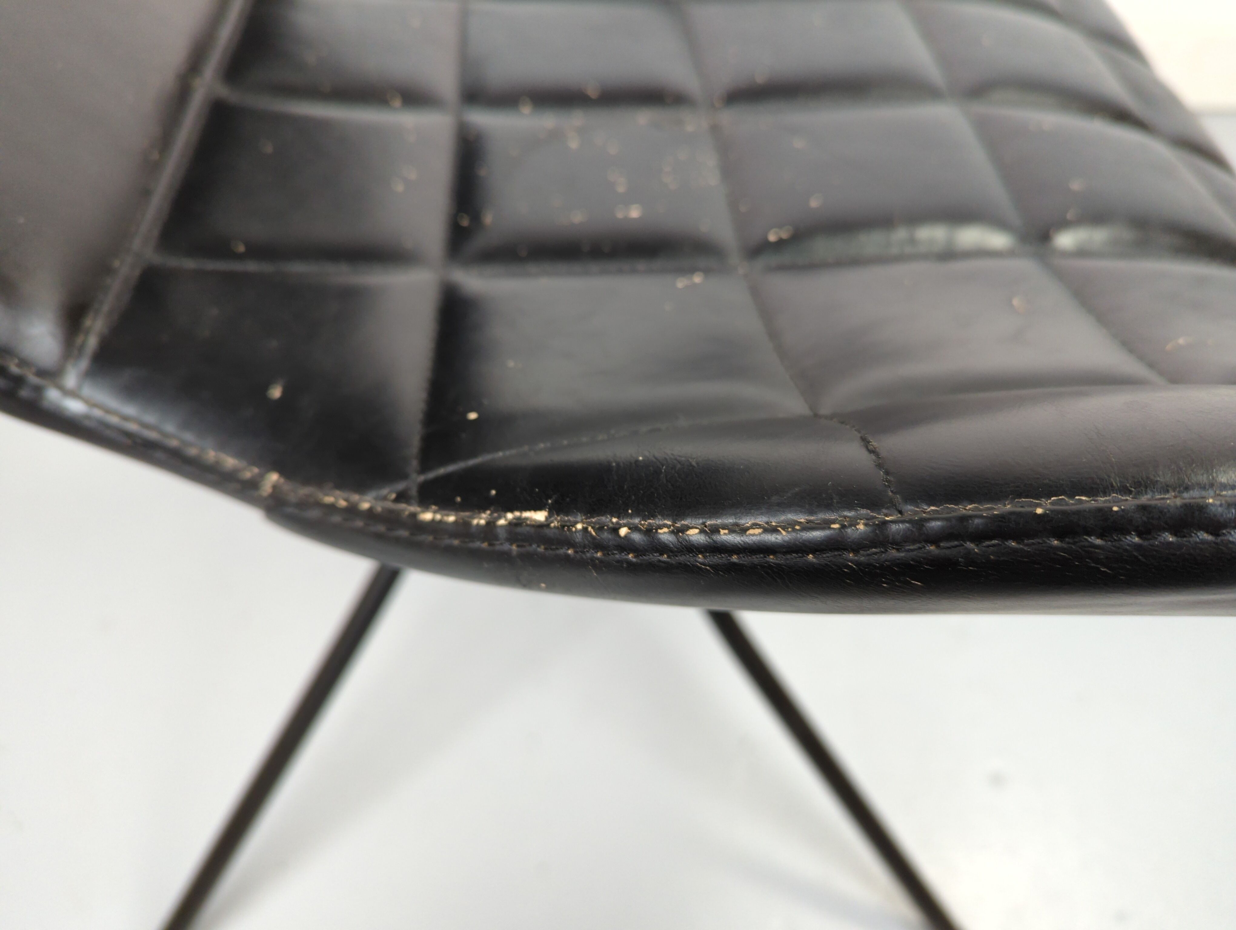 Zuiver black leather chair
