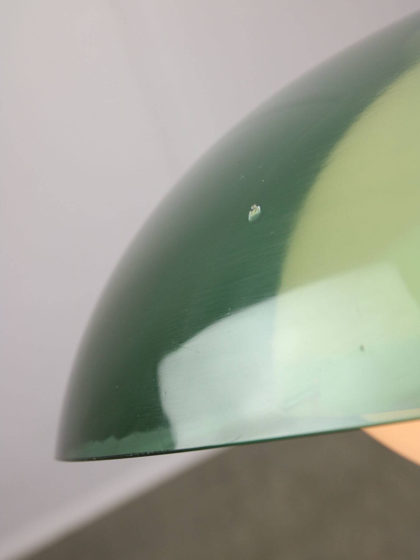 Italian Green Pendant Lamp in Plexiglass