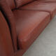 Brown leather sofa, Danish design, 1960s, production: Denmark