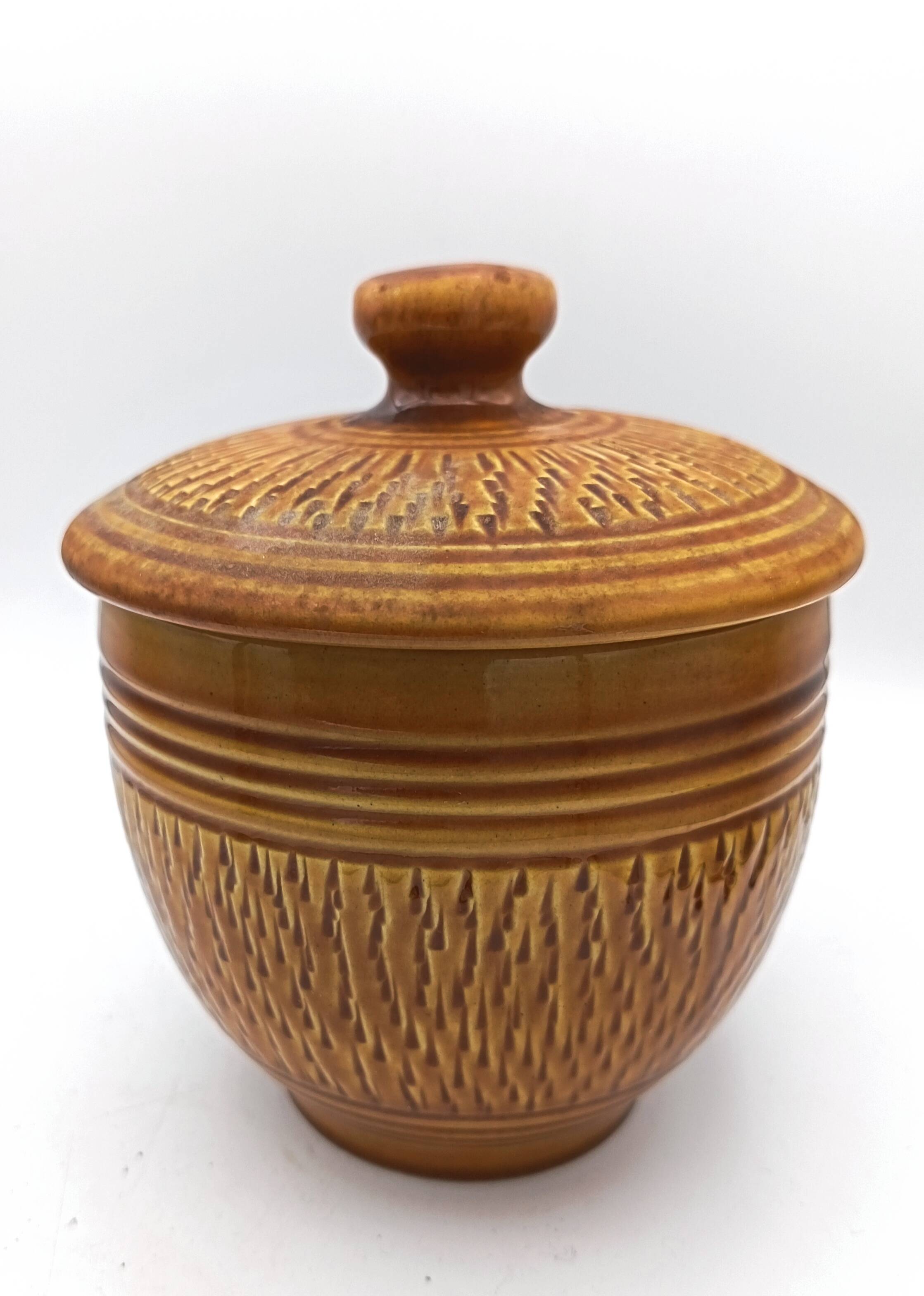 Ceramic box 1940 - Jean Maubrou - Puisaye