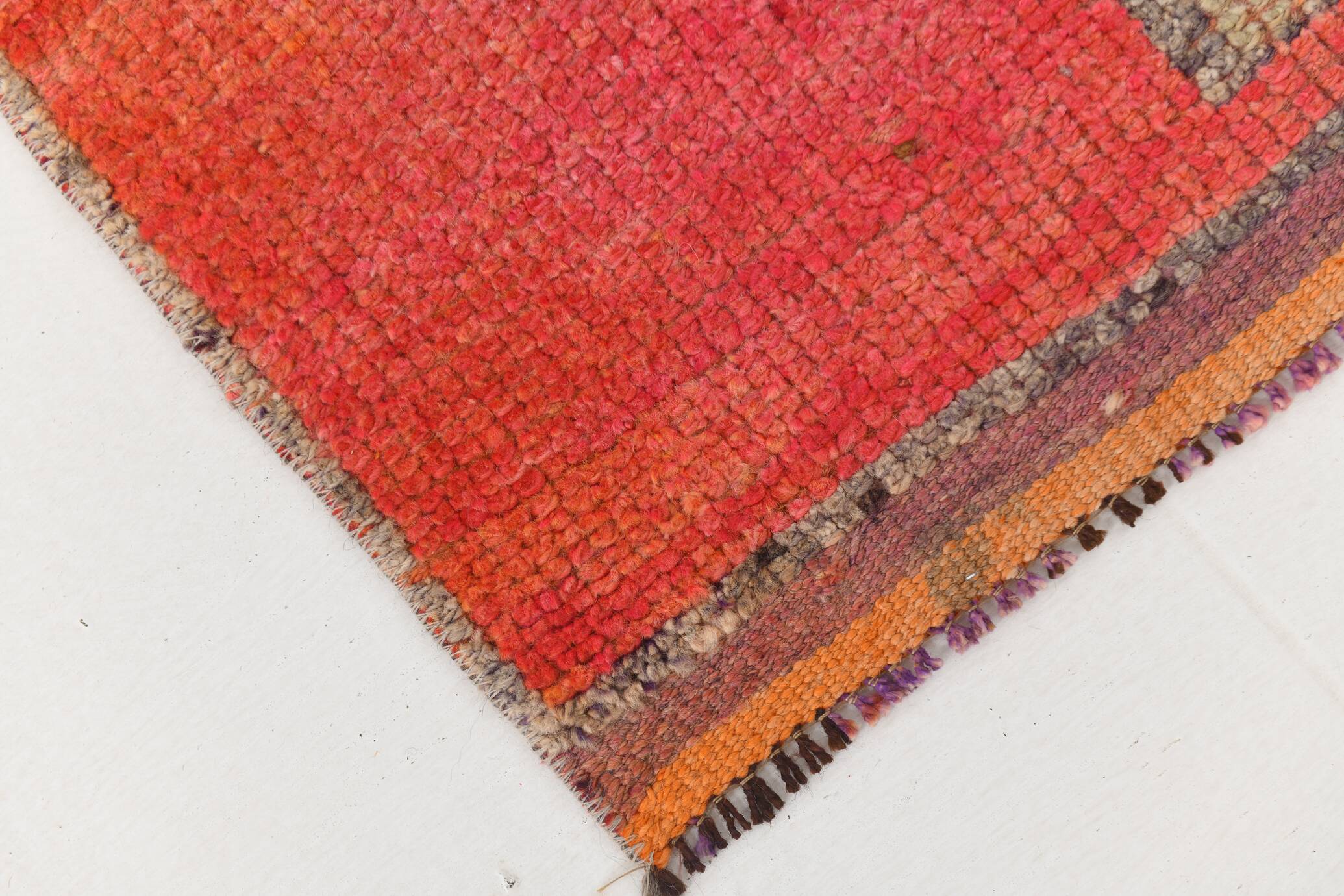 60s Antique Turkish Vintage Runner Rug, 101x309Cm