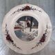 Obernai plates by Henri Loux, pottery from Sarreguemines.