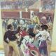 Traditional Bullring Celebration painting