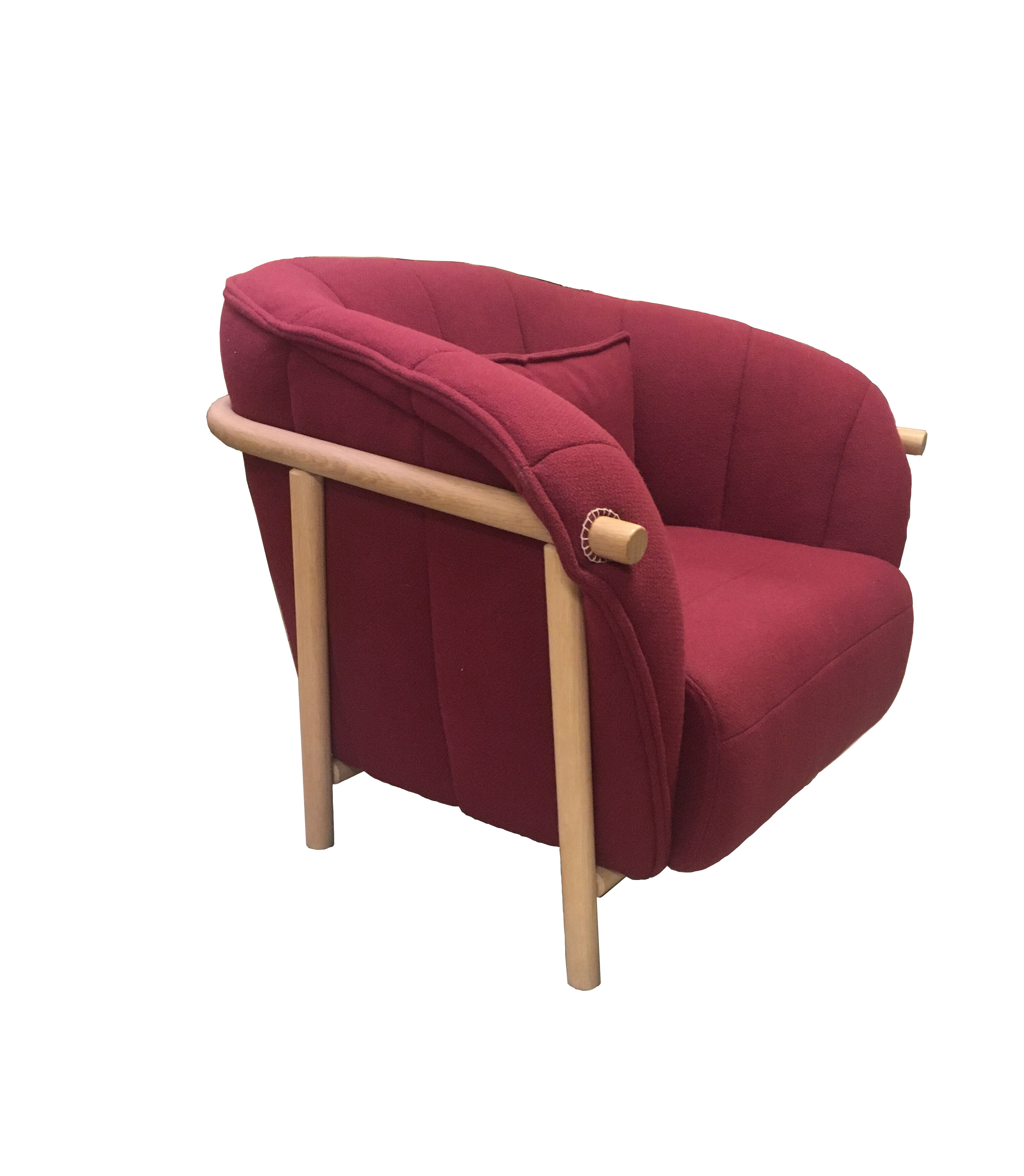 Armchair "yas" from bosc - design samuel accoceberry