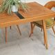 Dining table with extension by Frantisek Jirak for Tatra, 1960.