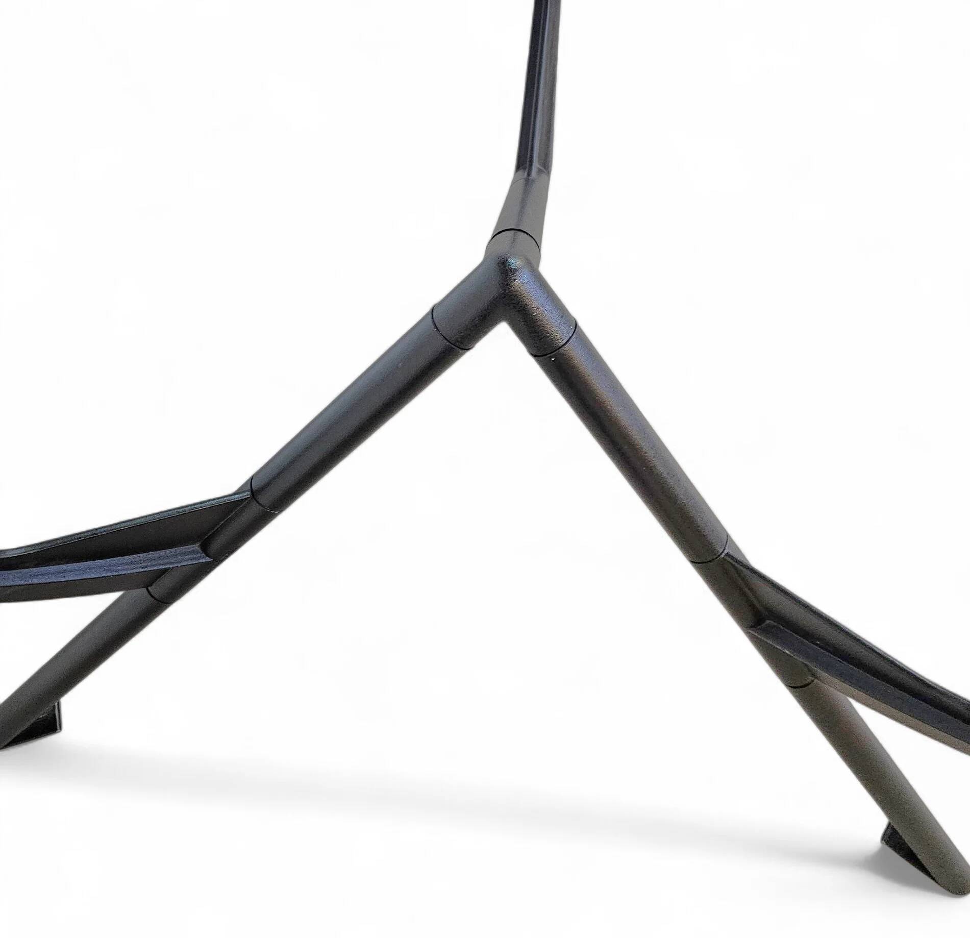 Philippe Starck / 1984 for François Mitterrand's private office / President M / black dining table frame / Baleri