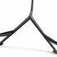Philippe Starck / 1984 for François Mitterrand's private office / President M / black dining table frame / Baleri