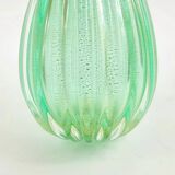 Mid-Century Murano Glass Vase with Gold Inclusions - A.Seguso, Italy, 1950s