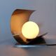 Modular lamp brushed aluminum 1970