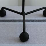 Set of 3 wrought iron candle holders