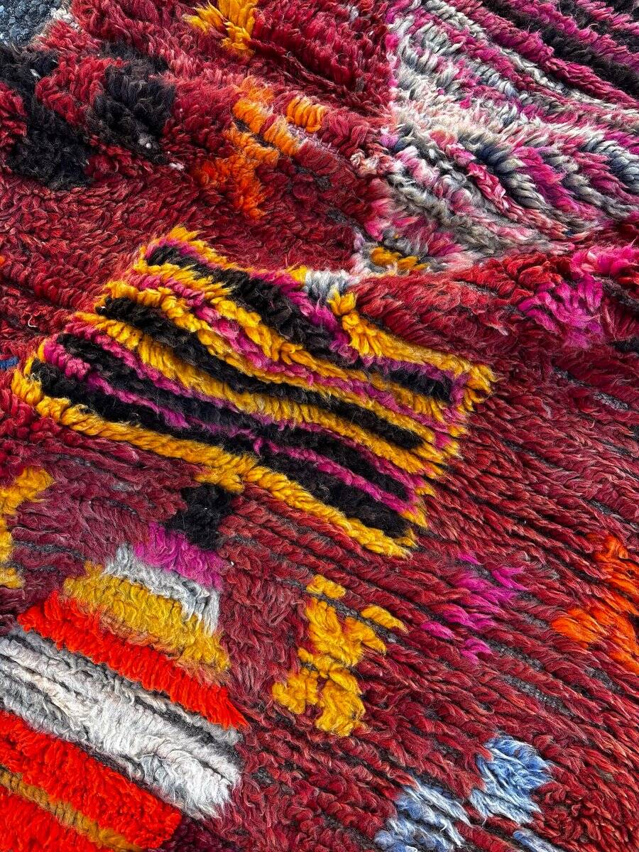 Moroccan Berber Beni Ouarain Wool Rug