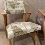 Paire de fauteuils bridge