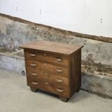 Commode 4 tiroirs en chêne