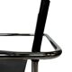 Ensemble vintage de 6 chaises à structure tubulaire Mart Stam design cuir
