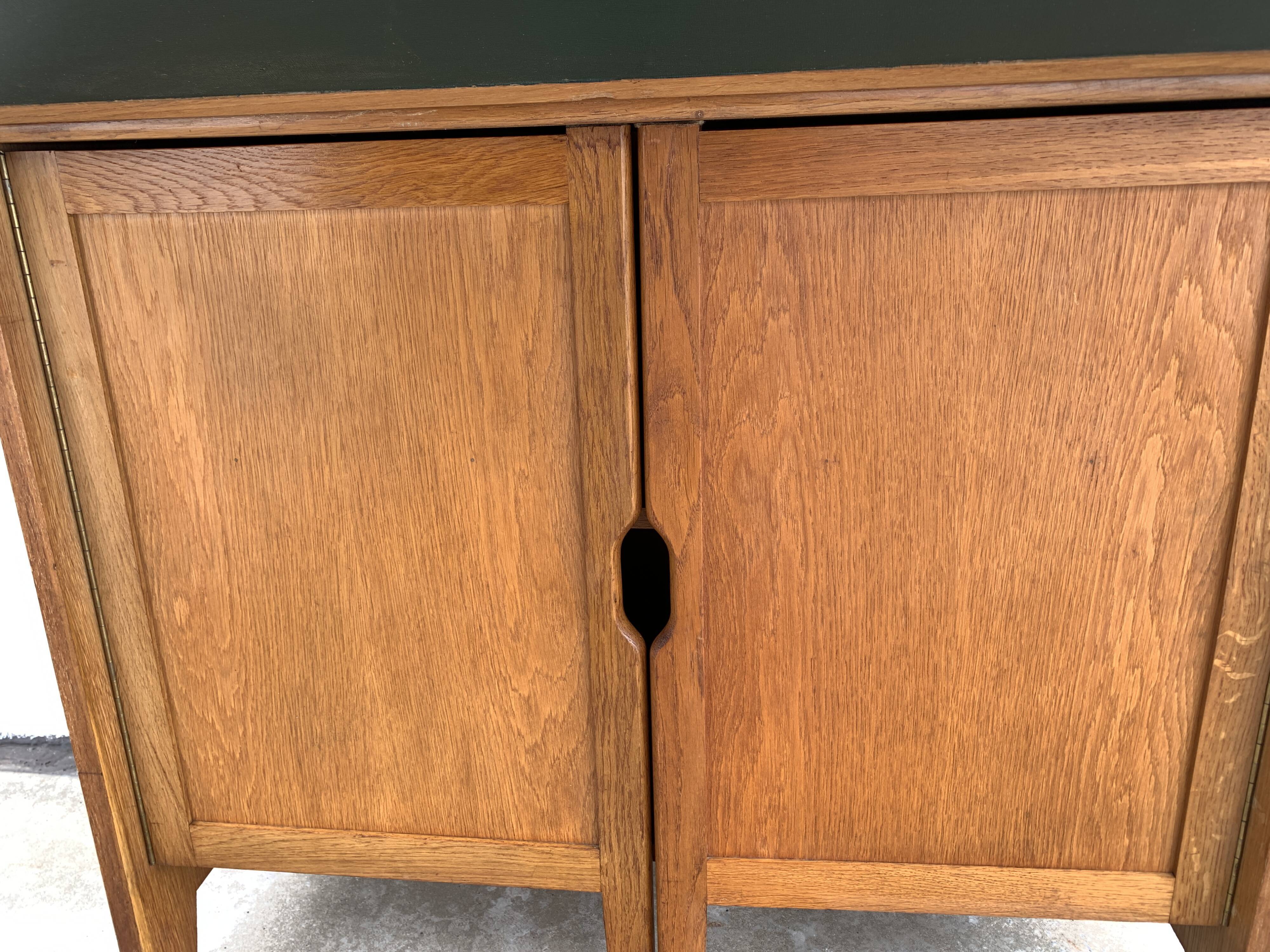 Wooden office or secretary Raclem, 1950