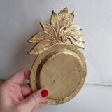 Plateau en bronze doré