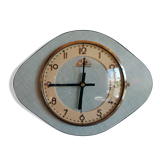 Vintage clock, wall clock "tender green FFR"