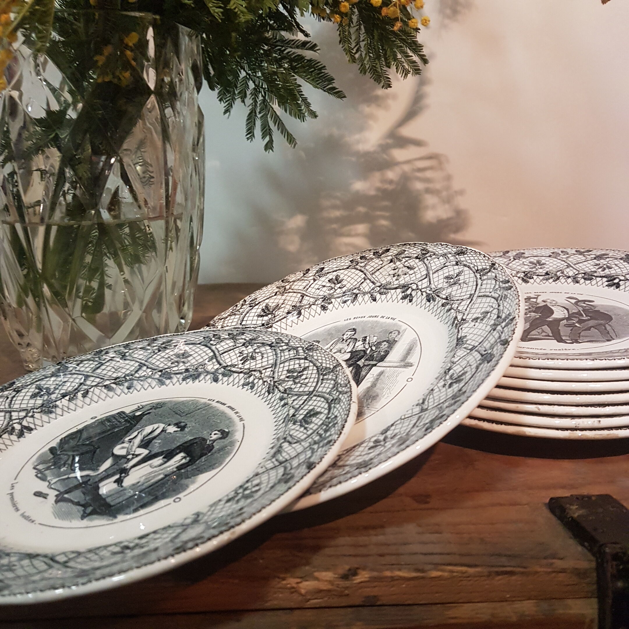 J. Old People's Plates