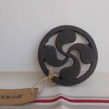 Basque cross trivet and bottle mat