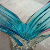 Large Murano cut vase