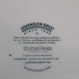 Dessert plates tableware service Johnson Brothers1980s "Eternal Beau"