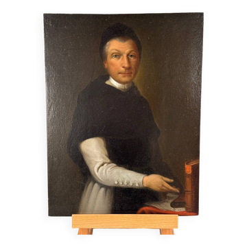 Portrait of a 19th-century scholar