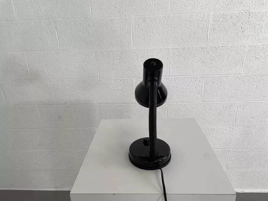Lampe de bureau industriel noir