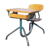 Vintage 1-seater school desk 50