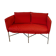 "Ottomana" two-seater banquette by Antonio Citterio