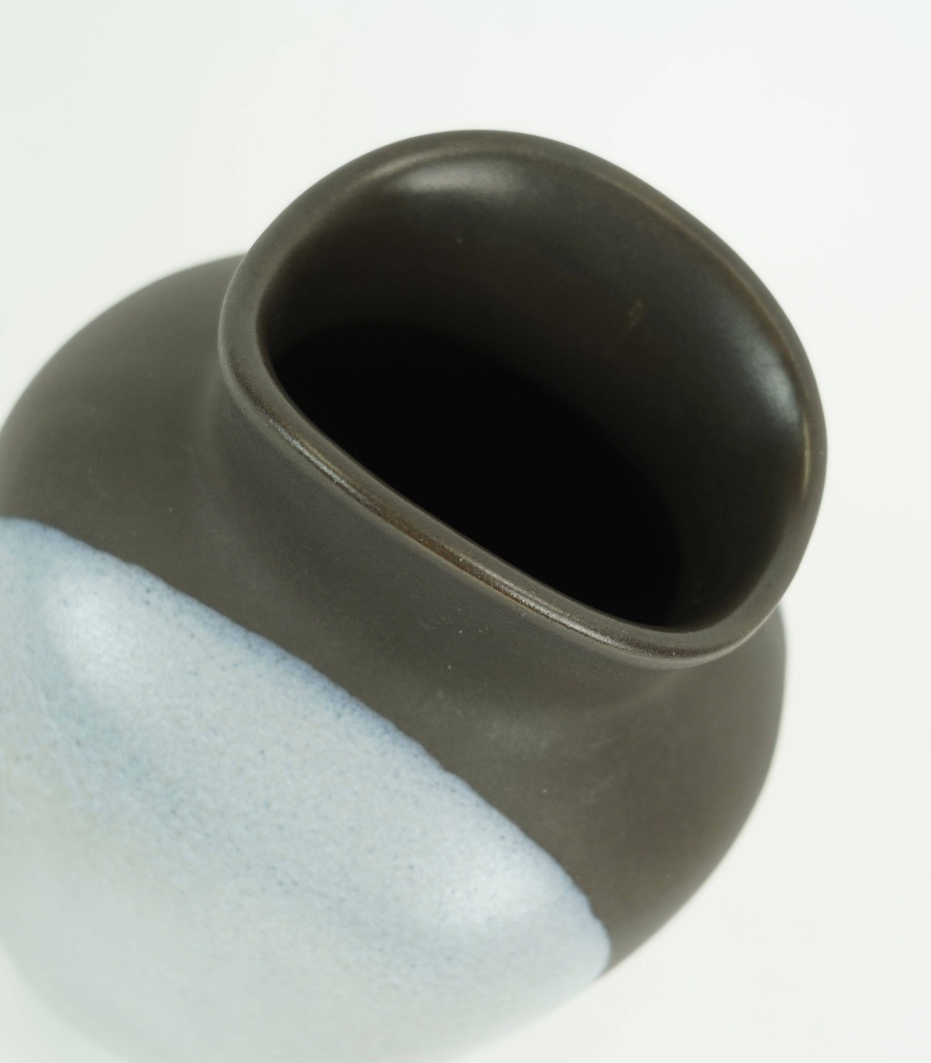 german mid century vase by majolika karlsruhe, fridegart glatzle, 1950s