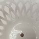Ceramic fruit bowl basket centerpiece basket