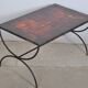Vintage ceramic coffee table