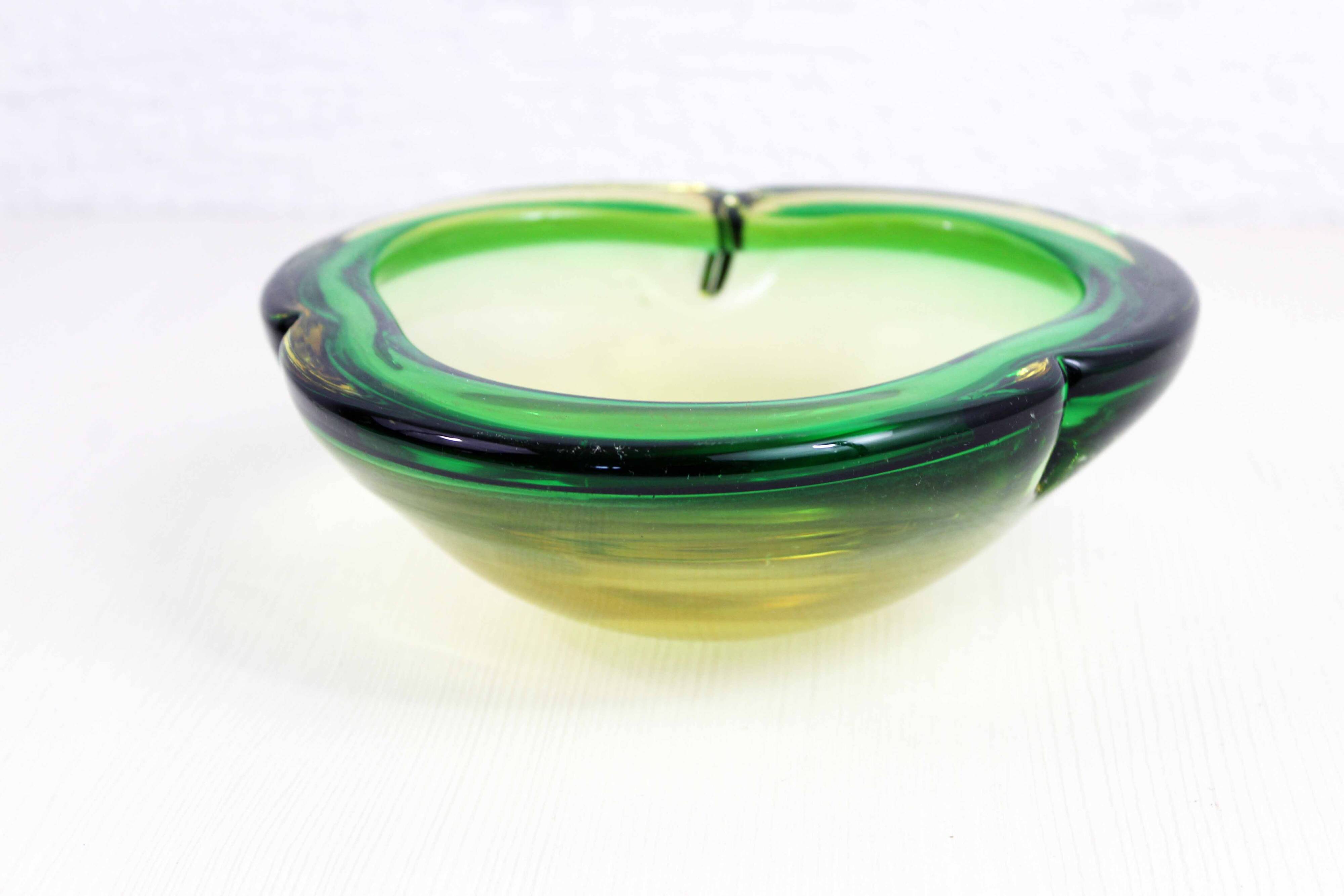 Murano glass ashtray