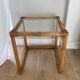 Table d’appoint rotin
