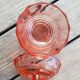 Bonbonnière glass rose