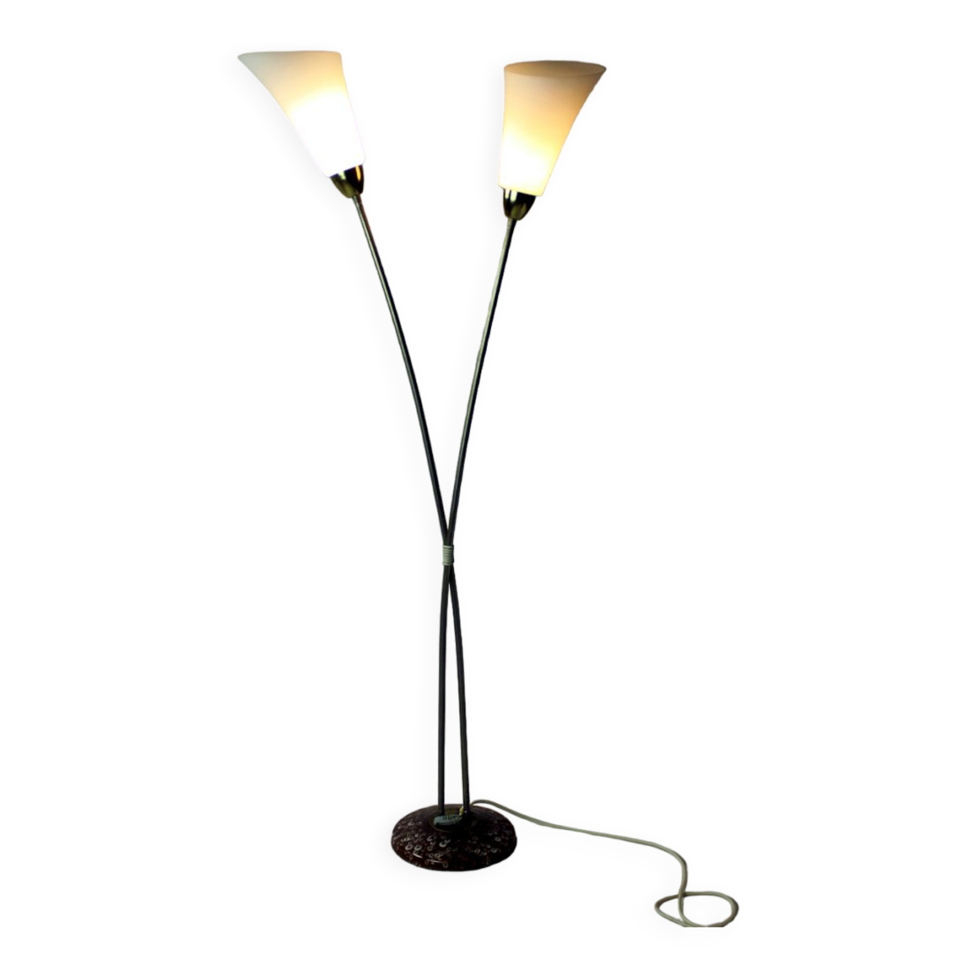 Freestanding floor lamps by kamenicky senov, czechoslovakia 1960s