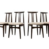 Vintage Dining Chairs Designed By M. Zieliński, 1960's, Set Of 4